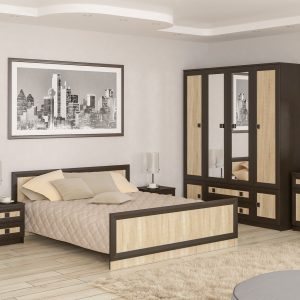 Спальня «Даллас» колір: дуб-самоа