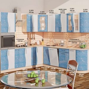 Кухня «Волна» КХ-265