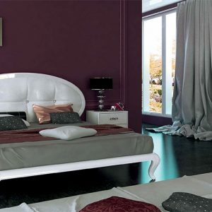 Спальня «ІМПЕРІЯ» Білий глянець