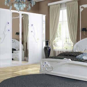 Спальня «ЛУЛУ» Глянець Білий