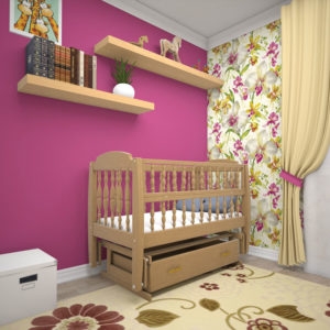 Ліжечко колиска «Каприз»