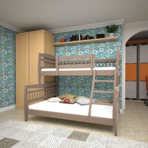 Ліжко двохярусне «Комбі-1»