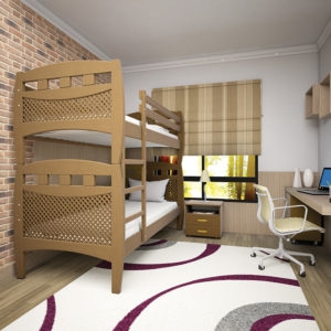 Ліжко двохярусне «Трансформер-13»