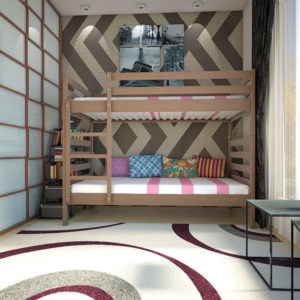 Ліжко двохярусне «Трансформер-1»