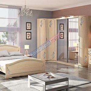 Спальний гарнітур «Флора» СП-4550